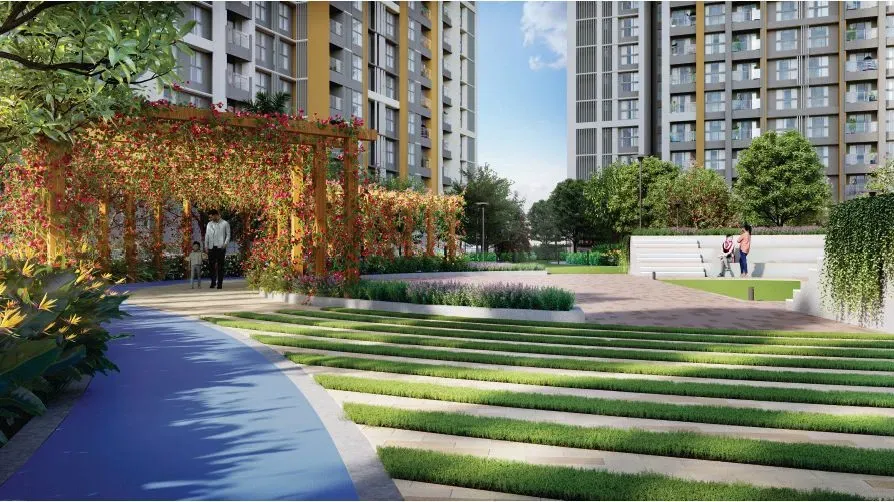 DNR Sarjapur concept landscaped gardens
