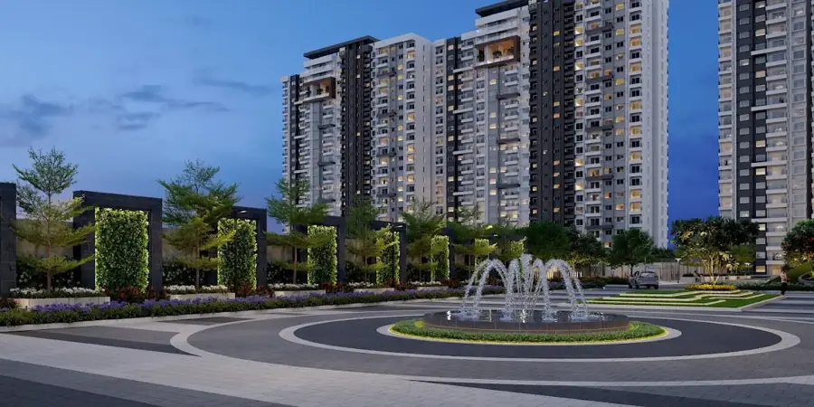 DNR Sarjapur concept high-rise tower facade